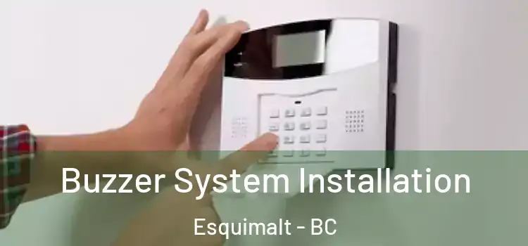 Buzzer System Installation Esquimalt - BC